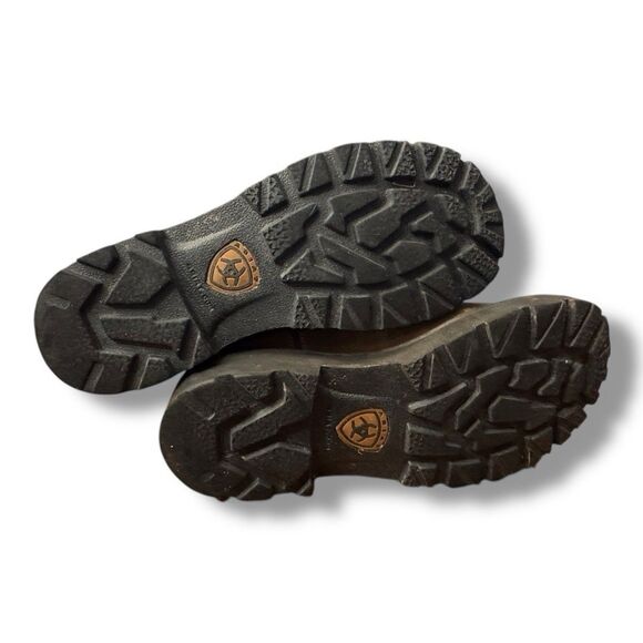 Ariat FATBABY Leather Cowgirl Boots Western Brown Outdoor Farm Women’s Size 7B - Picture 7 of 15